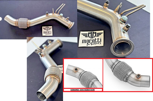 Downpipe inox bmw - 4, 5