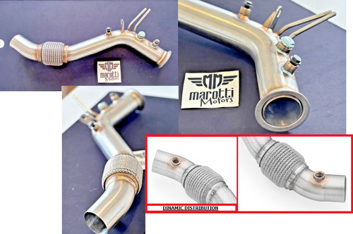 Downpipe inox bmw - downpipe,