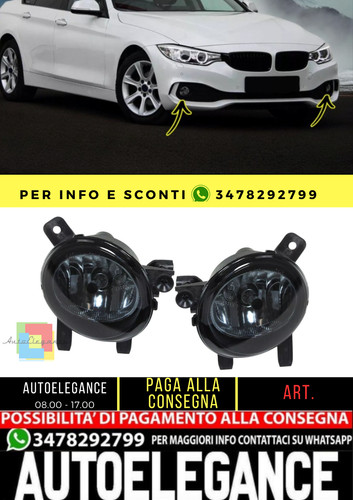 Fari fendinebbia fumo - , nero